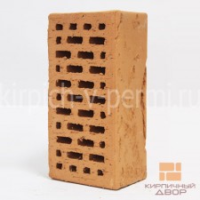 Кирпич строительный полуторный лицевой пустотелый керамический (крем, «кора»)